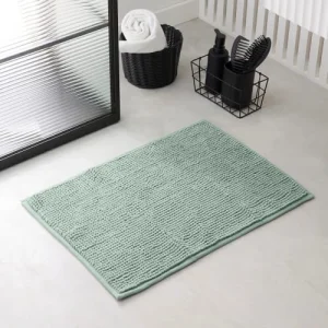 TODAY Tapis De Bain Bubble Uni En Polyester Vert 60×40 Cm marque pas cher 10