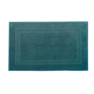 soldes ligne Anne De Solene Tapis De Bain Coton 60×80 Cm Gentiane 18