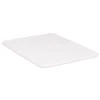 soldes pas cher LA SERVIETTE PARIS Tapis De Bain Coton égyptien 1200Gr/m² Blanc Liseré Rose 60×80 22