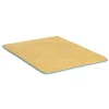 LA SERVIETTE PARIS Tapis De Bain Coton égyptien 1200Gr/m² Jaune Liseré Bleu 60×80 site officiel 19