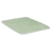 soldes LA SERVIETTE PARIS Tapis De Bain Coton égyptien 1200Gr/m² Vert Liseré Blanc 60×80 22