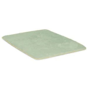 boutiqued pas cher LA SERVIETTE PARIS Tapis De Bain Coton égyptien 1200Gr/m² Vert Opaline 60×80 18