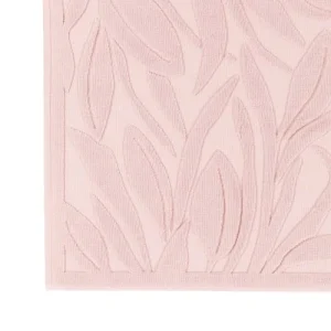 à prix réduits Carré Blanc Tapis De Bain Coton Rose 10