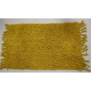 GUY LEVASSEUR Tapis De Bain En Coton Uni à Franges Marine 50x70cm grossiste en ligne 15