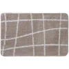 magasin en ligne france GUY LEVASSEUR Tapis De Bain En Polyester Fantaisie Taupe 50x80cm 14