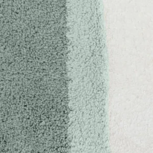 Retour gratuit en magasin. GUY LEVASSEUR Tapis De Bain En Polyester Fantaisie Vert Et Beige 60x120cm 10