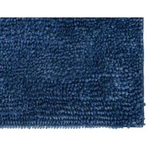 Large choix en ligne GUY LEVASSEUR Tapis De Bain En Polyester Uni Bleu Bleu 50x80cm 10