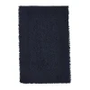 TODAY Tapis De Bain Mèche Uni En Polyester Bleu Marine 50×80 Cm site pas cher 20