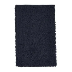 TODAY Tapis De Bain Mèche Uni En Polyester Gris 50×80 Cm économies garanties 16