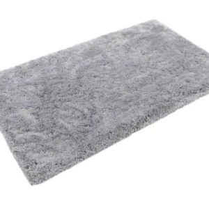 Homie Living Tapis De Bain Microfibre Antidérapant Gris Clair 70×120 à prix très bas 16