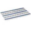 Wadiga Tapis De Bain Microfibre Bleu Et Blanc Coquillages 45x70cm Livraison internationale 20