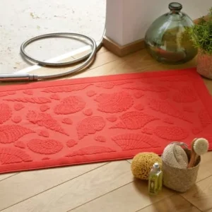 Becquet Tapis De Bain Orange 60×100 En Coton boutiqued en ligne 9