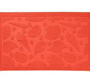 Becquet Tapis De Bain Orange 60×100 En Coton boutiqued en ligne 11