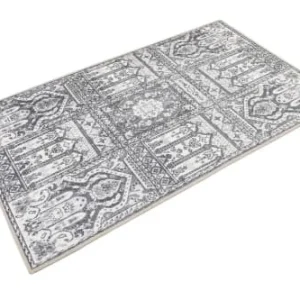 boutique paris Wecon Home Tapis De Bain Style Vintage Tons De Gris Impression Digitale 70×120 15