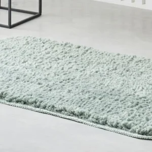 TODAY Tapis De Bain Tufté Uni En Polyester Vert 50×80 Cm en france 12