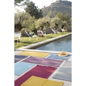 Vivaraise Tapis De Bain Uni En Coton Absynthe 54 X 110 soldes luxe 10