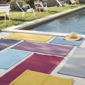 Vivaraise Tapis De Bain Uni En Coton Absynthe 54 X 110 soldes luxe 14