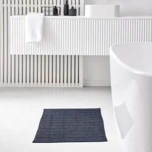 TODAY Tapis De Bain Uni En Coton Bleu Marine 50×80 Cm Service Clients Dédié 10