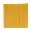 Retour Facile et Gratuit Essix Tapis De Bain Uni En Coton Jaune Safran 60×100 20