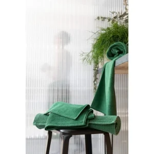 luxe soldes Vivaraise Tapis De Bain Uni En Coton Vert De Gris 54 X 110 14