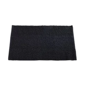 TODAY Tapis De Bain Uni En Polyester Noir 50×80 Cm vente en ligne 15