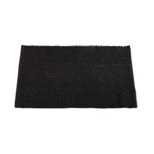 TODAY Tapis De Bain Uni En Polyester Noir 50×80 Cm vente en ligne 13