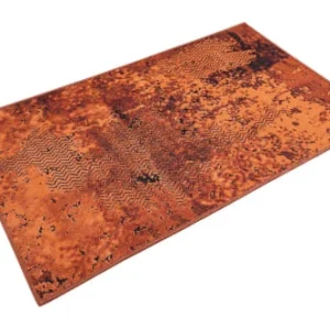 magasin en ligne Wecon Home Tapis De Bain Vintage Tons Orangé 60×100 16