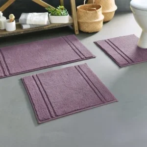 Becquet Tapis De Bain Violet Raisin 60×60 En Coton mode pas cher 10