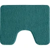 GUY LEVASSEUR Tapis De Toilette En Polyester Uni Bleu Paon 50x40cm Nouvelle tendance 16