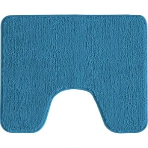 nouveau produit GUY LEVASSEUR Tapis De Toilette En Polyester Uni Anthracite 50x40cm 18