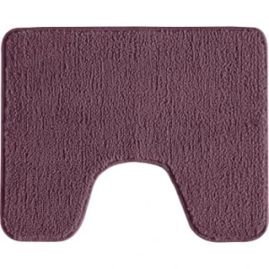 nouveau produit GUY LEVASSEUR Tapis De Toilette En Polyester Uni Anthracite 50x40cm 14